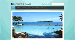 Desktop Screenshot of bayworldtravel.com